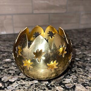 Brass Tealight Candleholder